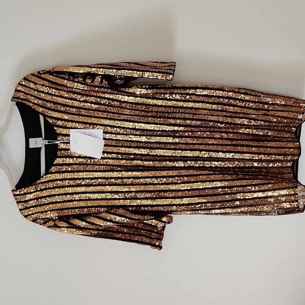 Gold sparkly dress